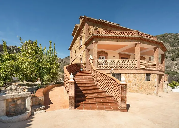 Casa Rural Villa La Gaviota Con Chimenea, Barbacoa Y Piscina Junto A Ruta Del Gollizno En Olivares