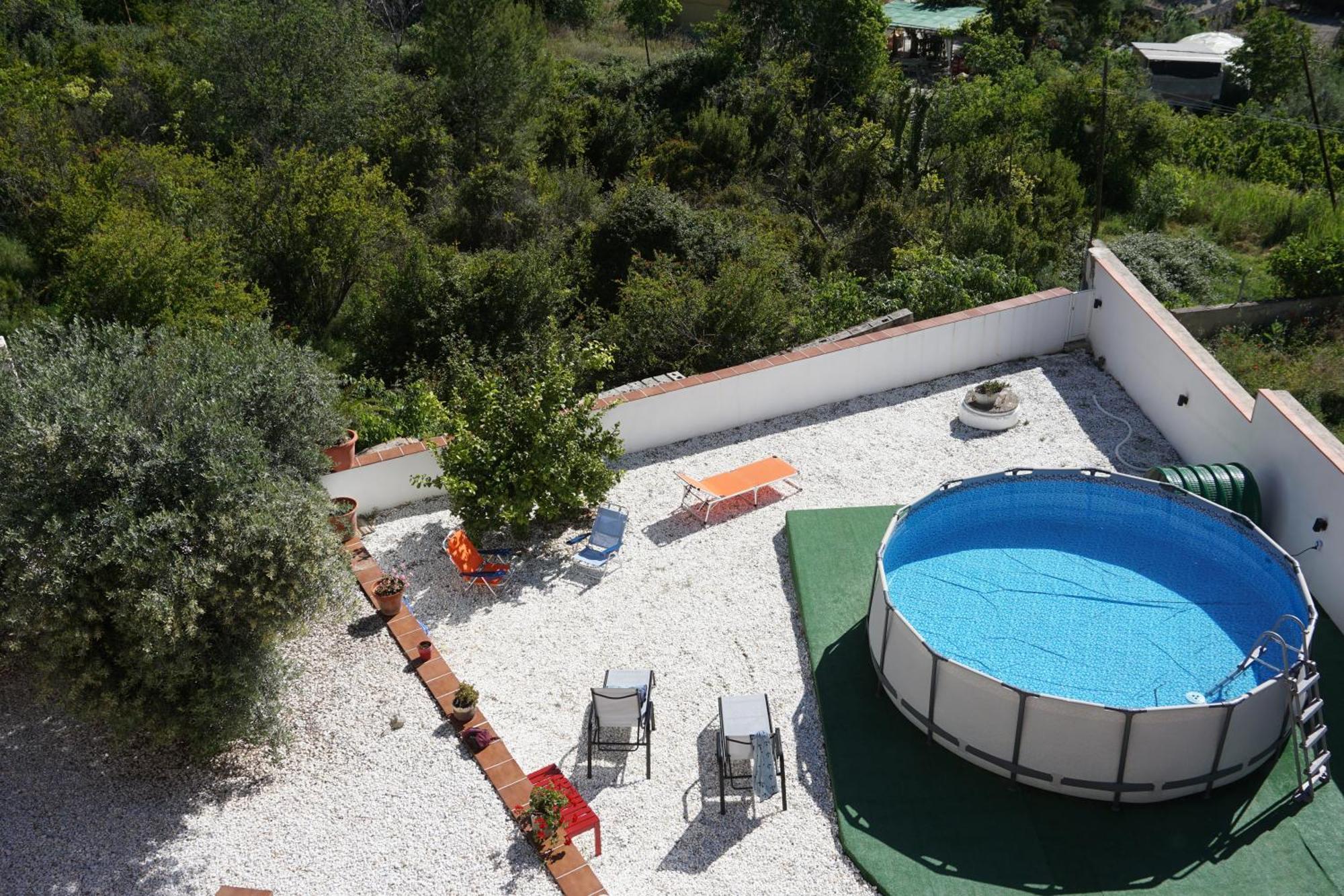 La Gaviota Con Chimenea, Barbacoa Y Piscina Junto A Ruta Del Gollizno En Olivares Appartamento *