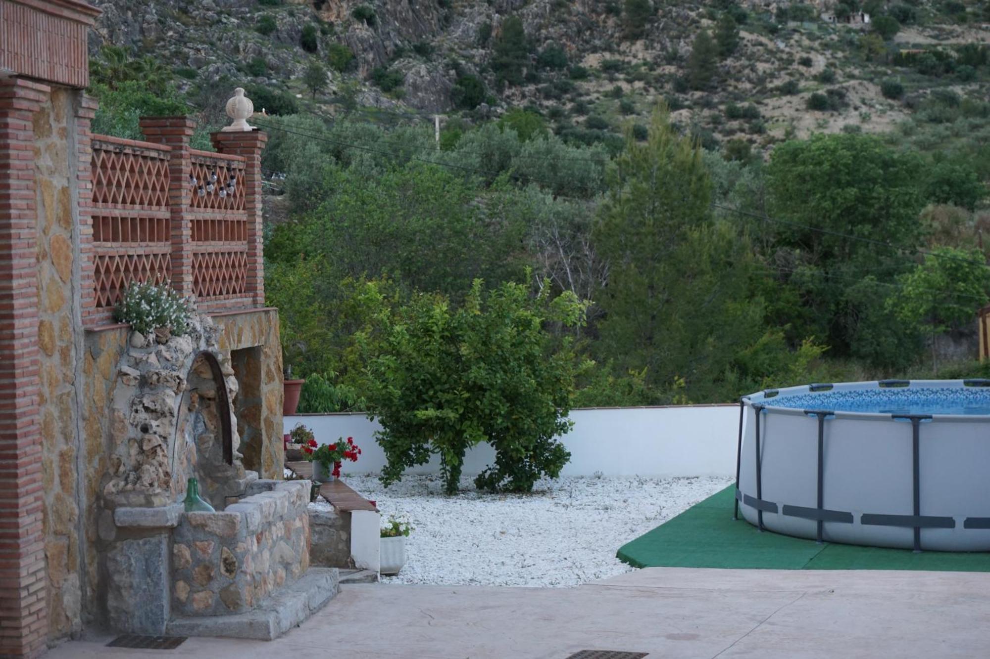 La Gaviota Con Chimenea, Barbacoa Y Piscina Junto A Ruta Del Gollizno En Olivares *